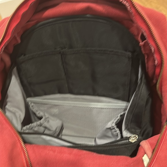 Terra thread Red Backpack & insert - Picture 3 of 3